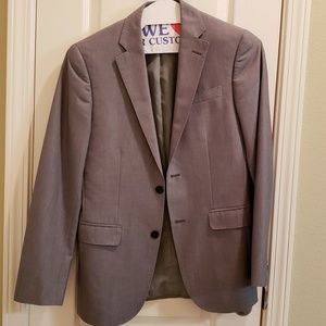 JF J. Ferrar Gray Slim Fit Suit Jacket